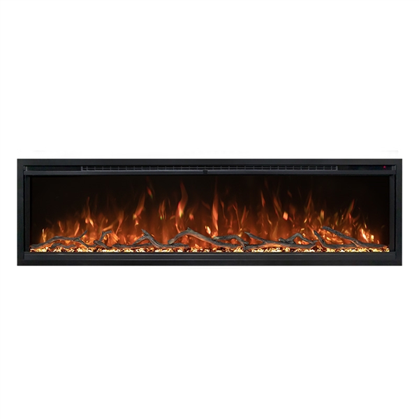 Modern Flames 60" Spectrum Slimline Built-in/Wall Mount Electric Fireplace