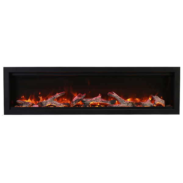 Amantii Symmetry Smart 42" Built-in Linear Electric Fireplace (60" Model Shown in Main Image)