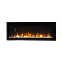 Amantii Symmetry Xtra Slim Smart 50" Built-in Linear Electric Fireplace (42" Model Shown in Main Image)