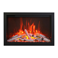 Amantii Traditional Smart 33" Electric Fireplace