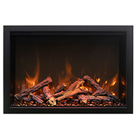 Amantii Traditional Bespoke 33" Electric Fireplace (38" Model Shown in Main Image)
