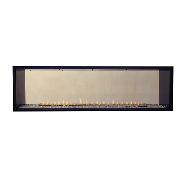 Empire Boulevard See-Thru Ventless Linear IP with Thermostat Variable Remote Control, 48-IN