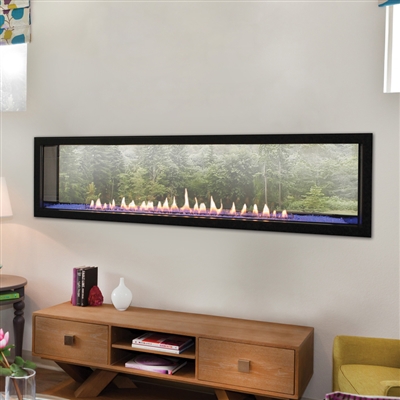 Empire Vent-Free 60" Boulevard (2018 Model), See-Through, IP, Propane with Thermostat Variable Remote