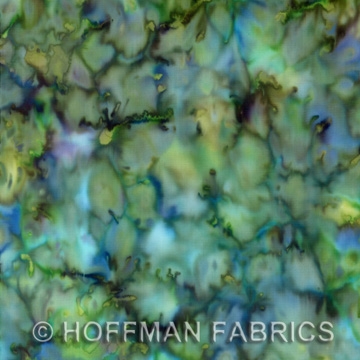 Hoffman Batik 839-581 Bluegrass