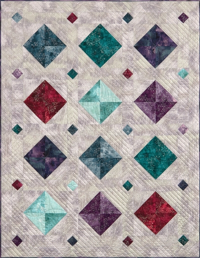 All That Glitters Pieced Quilt Pattern Instructions