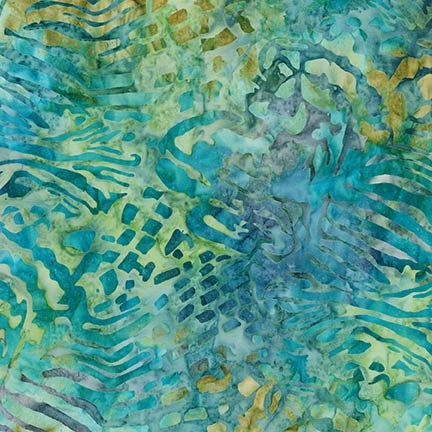 Lionfish pattern fabric