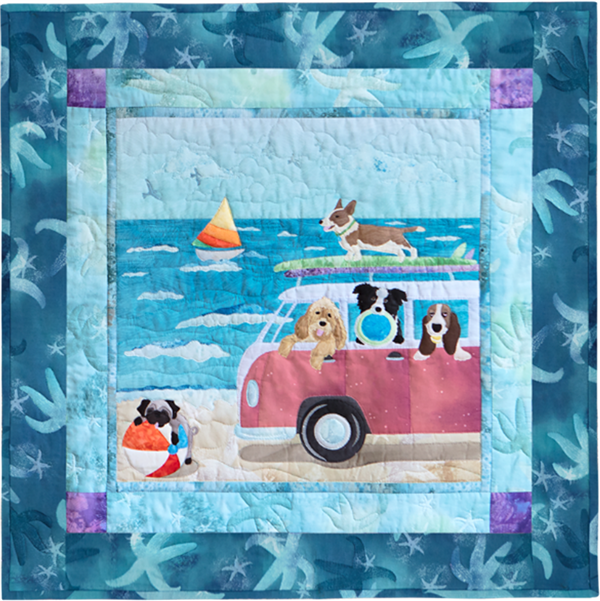 Beach Bums Applique Pattern