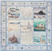 Diamonds from the Sea Pieced Quilt Kit