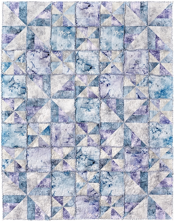 Dream Sweet Rag or Traditional Pieced Quilt Fabric Kit