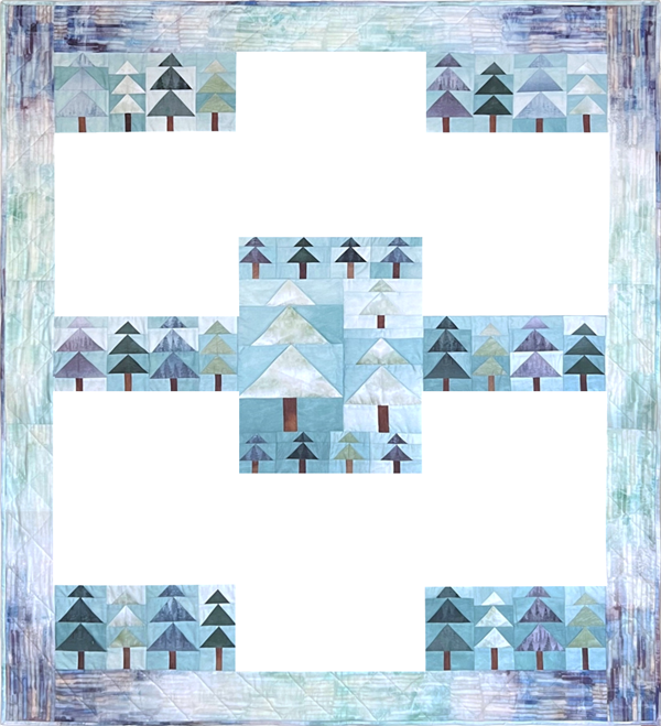 Forest Grove Pieced Quilt Pattern