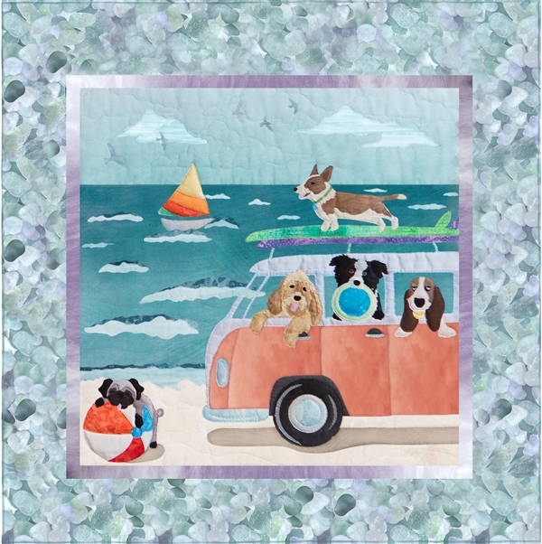 Beach Bums Traditional Fabric Kit - Now Shipping!