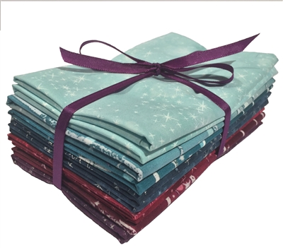 SugarPlum Stocking Fat Quarter Bundle (10 pieces)