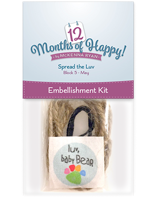 Spread the Luv Embellishment Kit - Sold Out