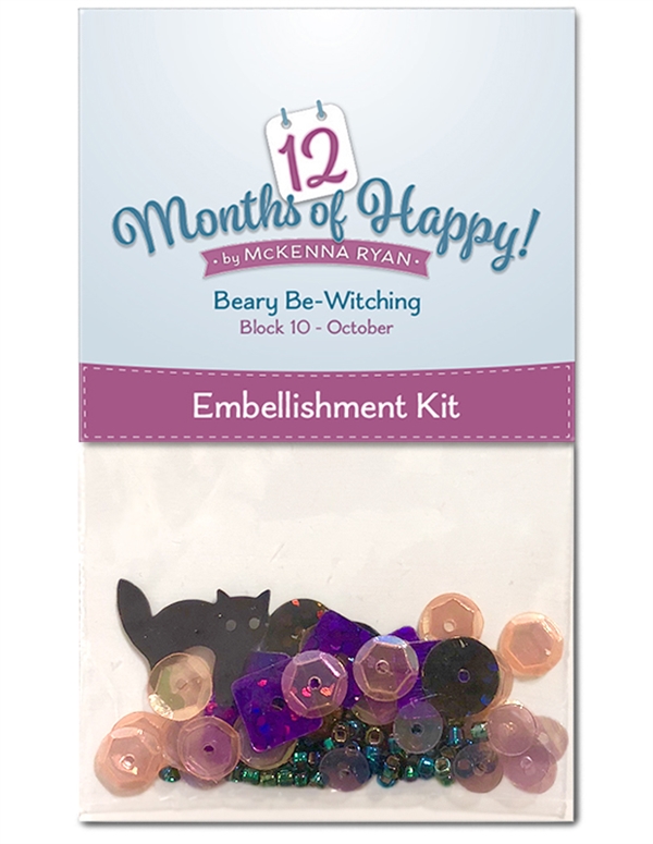 Beary Be-Witching Embellishment Kit