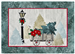 applique pattern for Joyeux Noel Wagon quilt block