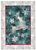 applique pattern for Joyeux Noel Reindeer quilt block