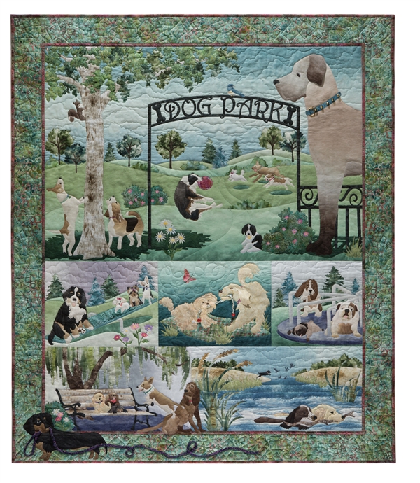 Dog Park Laser Cut Fabric Kit - LIMITED EDITION!! - SOLD OUT