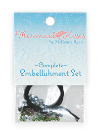 Mermaid Kisses Complete Embellishment Kit - 1 left