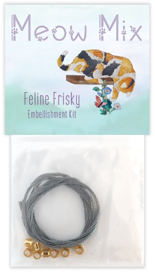 Feline Frisky Embellishment Kit