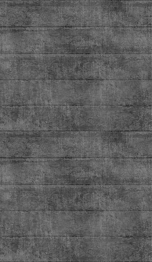 Distressed wood digital print fabric in black tones