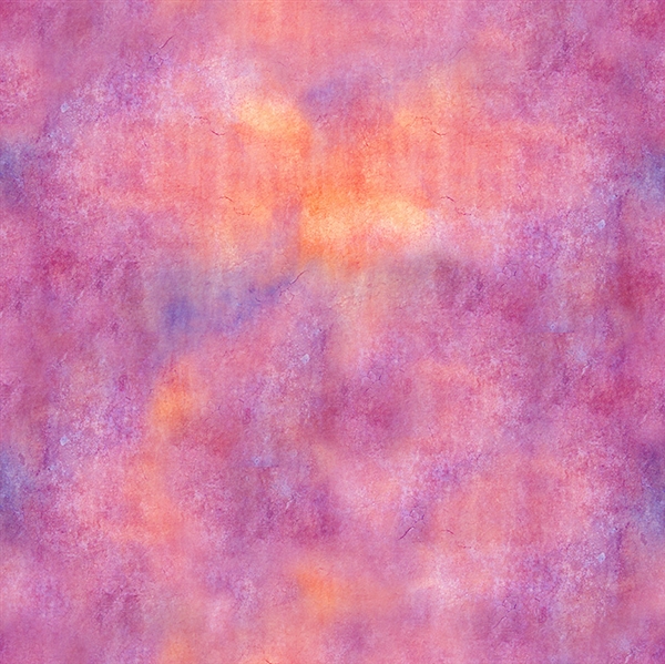 A marbled blender in pink and orange with a hint of violet