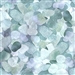 A seaglass print fabric in purple, green and gray tones