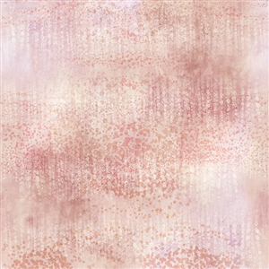 An abstract bubble print fabric in soft pink tones