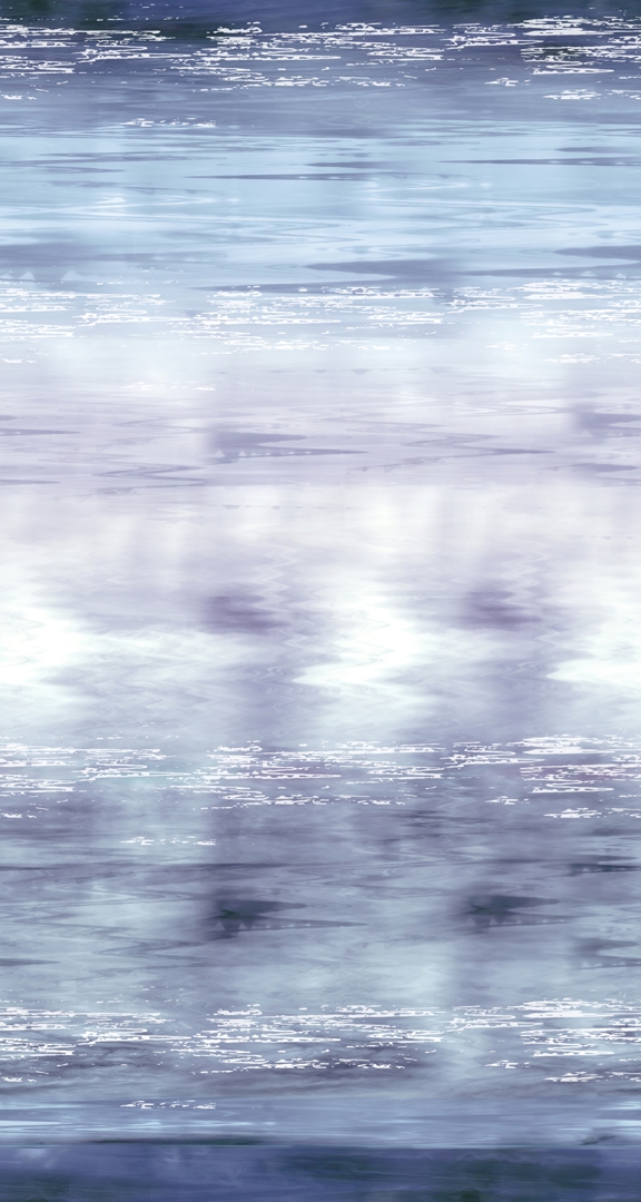 Ombre digital print fabric of water in blue and purple tones