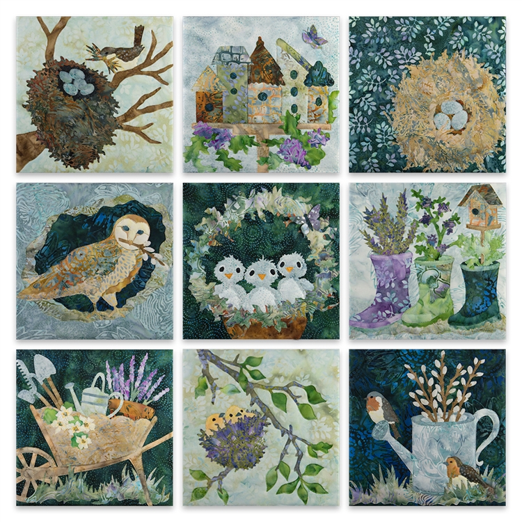 Nesting Collection - Complete Set of Applique Patterns