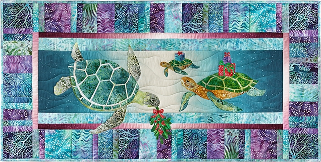 Gifts from the Sea Applique Pattern & Complete Quilt Instructions