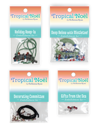 Tropical Noel Complete Embellishment Set