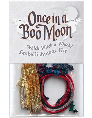 Embellishment kit for block two in Once in a Boo Moon