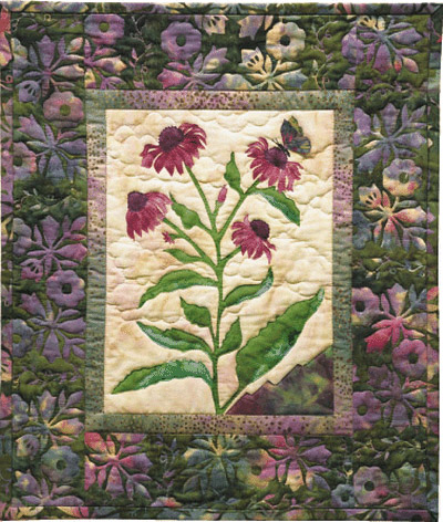 Purple Coneflower Applique Pattern - SOLD OUT