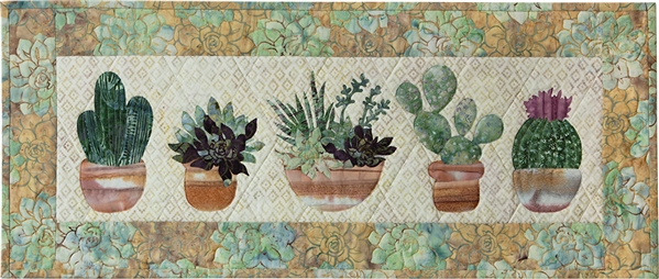 Prickly Pots Applique Pattern Instructions