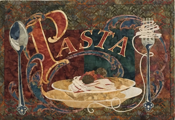 Pasta - Finished Wall-Hanging