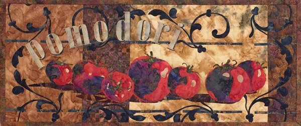 Pomodori - Finished Wall Hanging