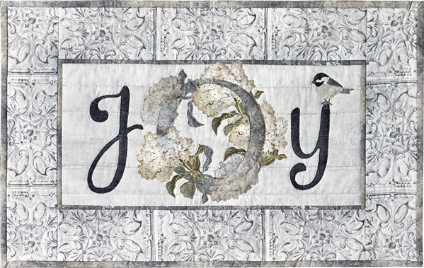 Joy  - Finished Wall-Hanging