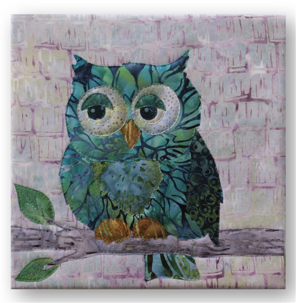 Hooty Harvey- Finished Wall hanging