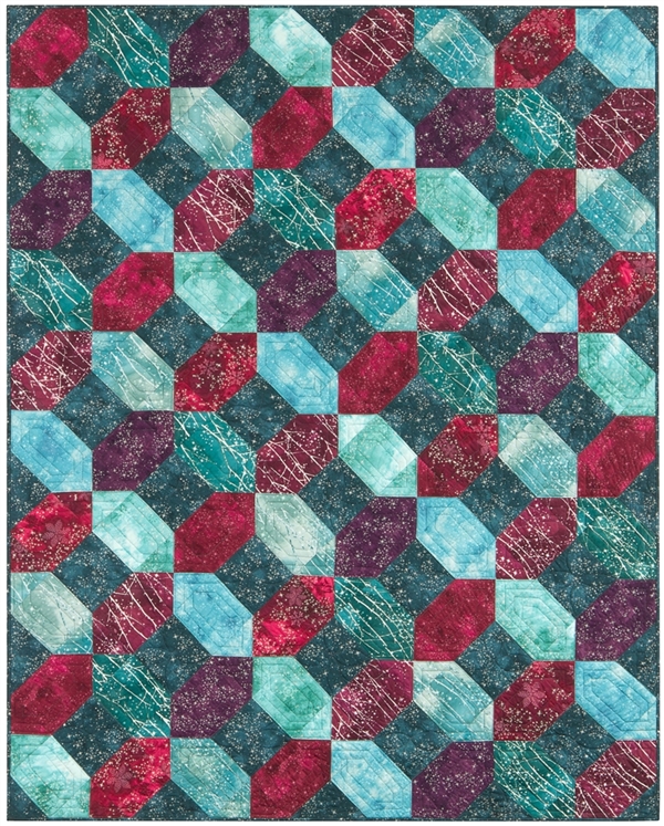 Twilight Crossing - Finished Pieced Quilt