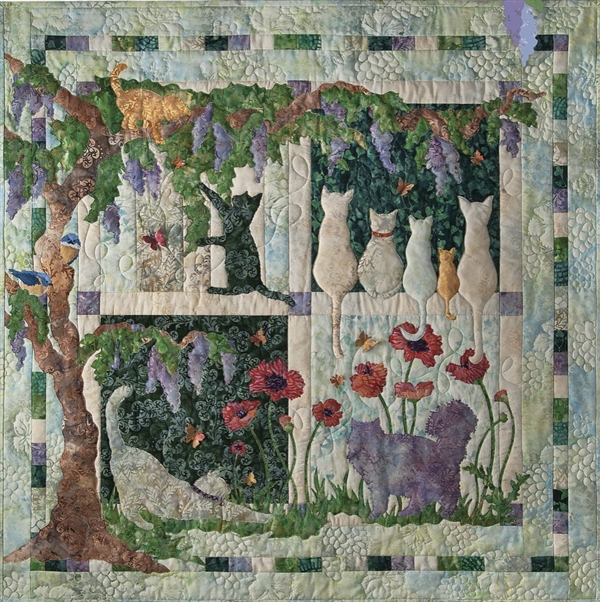 Wisteria Lane - Finished Multi-Block Quilt