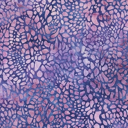 Turtle scale pattern fabric in purple.