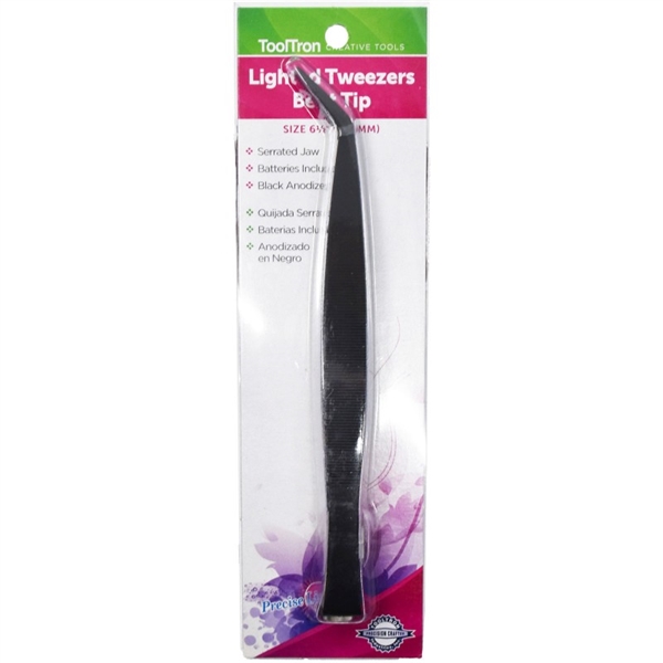 Black Anodized lightedTweezers