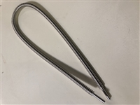 TUBFLE750-6 STEEL FLEXIBLE HOSE L 750 W/6MM JOINT