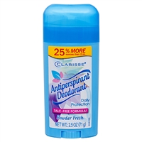Clarisse Deodorant 2.5 oz Powder Fresh