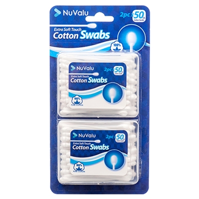 24 Units Cotton Swabs 2x50 pc