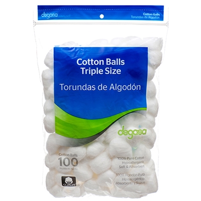 24 bags of 100 CT Jumbo Cotton Ball