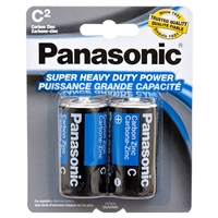 2-pk C Panasonic Batteries