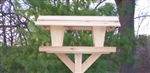 Sooper Feeder - Natural Raw Cedar Finish