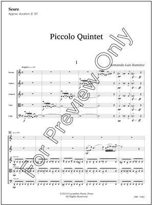 Ramirez, Piccolo Quintet