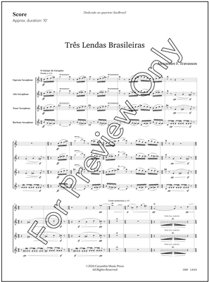 Travassos, Tres Lendas Brasileiras